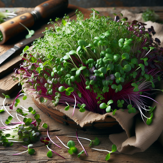 Retek mix mikrozöld (zöld, piros,pink) 50g